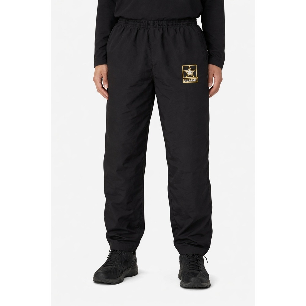 Skilcraft US Army IPFU Training Pants Medium Black Nylon Track Windbreaker